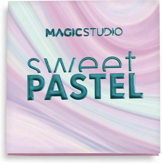 Magic Studio Sweet Pastel Παλέτα με Σκιές Ματιών σε Στερεή Μορφή 9gr