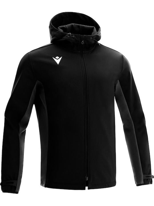 Himalaya Зимно Мъжки Якето Softshell Водоустойчиво и Ветроустойчиво Черно