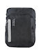 Polo Shoulder / Crossbody Bag Shoulder X with Zipper & Internal Compartments Black 19x6x24cm