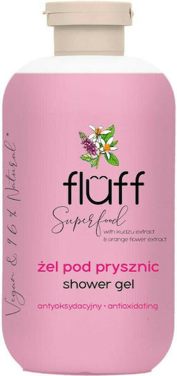 Fluff Kudzu & Orange Antioxidating Bubble Bath Gel with Glycerin & Citrus Scent 500ml
