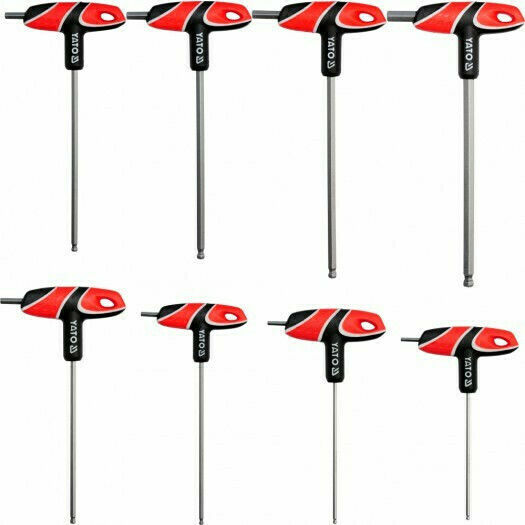Yato Set 8 Torx-Schlüssel in T-förmig-Form