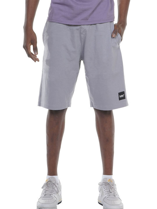 Body Action Sportliche Herrenshorts Light Grey