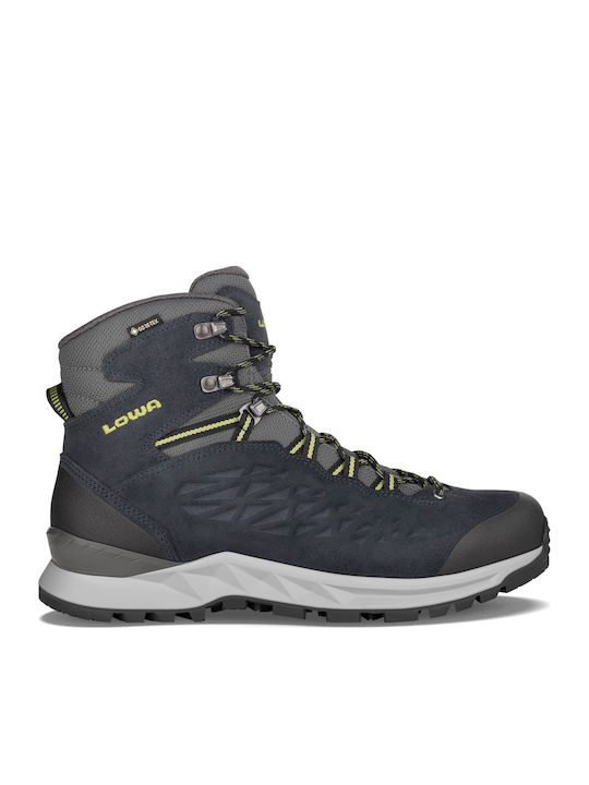 Lowa Explorer II Gtx Mid Ανδρικά Ορειβατικά Μποτάκια Αδιάβροχα με Μεμβράνη Gore-Tex Μαύρα