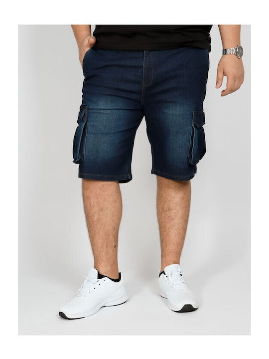Herrenshorts Jeans Marineblau
