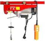 Toyo Electric Hoist for Weight Load up to 500kg Red