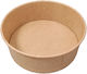 Ready Set de 100 Hârtie Boluri cu Capacitate 550ml Maro