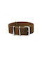 Strap NATO Brown Fabric 22mm