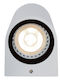 Lucide Lightning Zaro Wandmontiertes Außen-Spotlight GU10 IP44