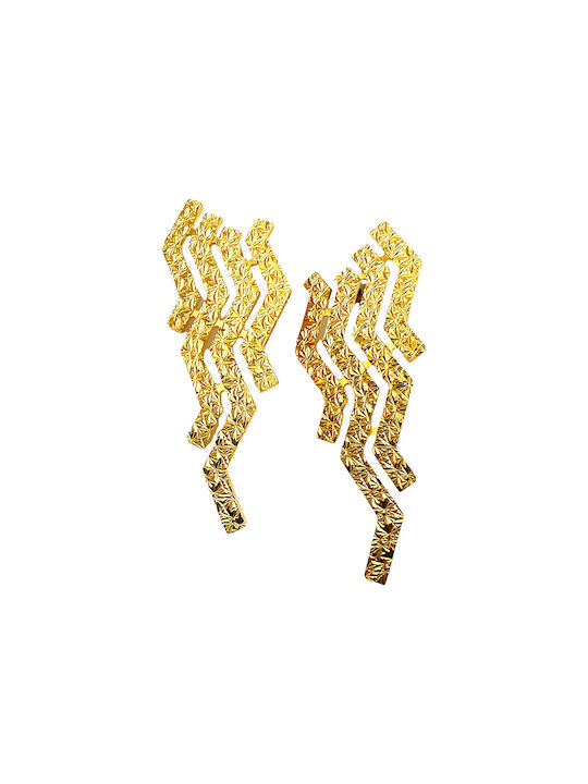 Rebecca Earrings Pendants Gold Plated