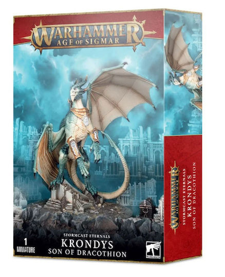 Games Workshop Warhammer: Ерата на Сигмар Stormcast Eternals Krondys Син на Dracothion Фигура