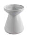 All For Paws Elevated Automatic Ceramic Bowl Water for Dog & Cat with Base 150ml 15cm in White Color