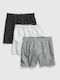 GAP Herren Boxershorts Mehrfarbig 3Packung