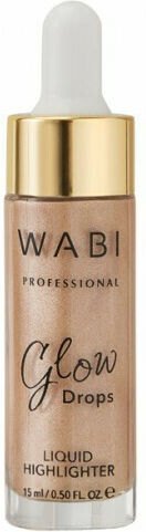 Wabi Beauty Glow Drops Eye Shadow in Cream Form with Gold Colour 15ml