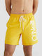 Men's Swimwear Shorts Old Gold with Patterns