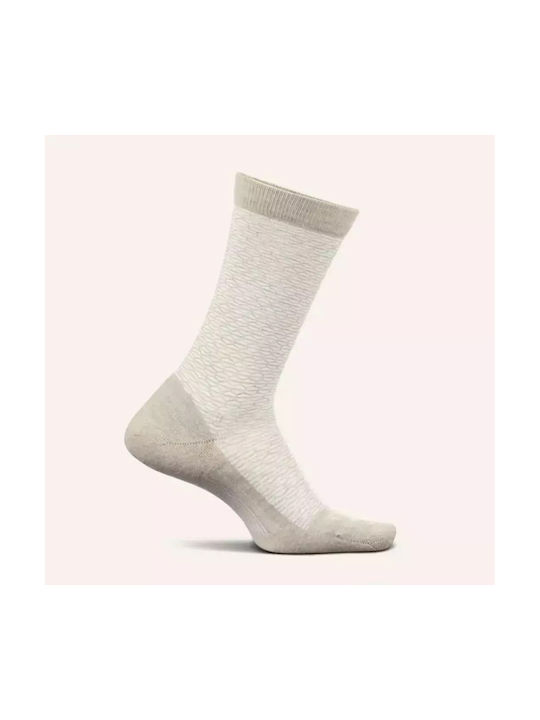 Feetures Hex Tex Cushion LW10433 Αθλητικές Κάλτσες Λευκές 1 Ζεύγος