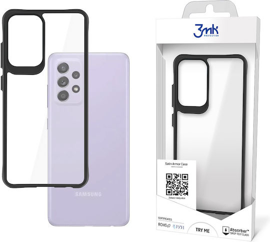 3MK Satin Armor+ Back Cover Plastic / Silicon 1.5mm Transparent (iPhone 13)