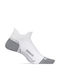 Feetures Plantar Fasciitis Relief Ultra Light Noshow Sportsocken Weiß 1 Paar