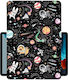 Tri-Fold Flip Cover Δερματίνης Pet Planet (Galaxy Tab A8)