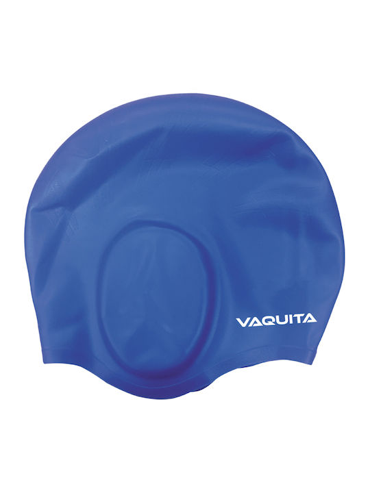 Vaquita Σκουφάκι Κολύμβησης Ενηλίκων από Σιλικόνη Μπλε