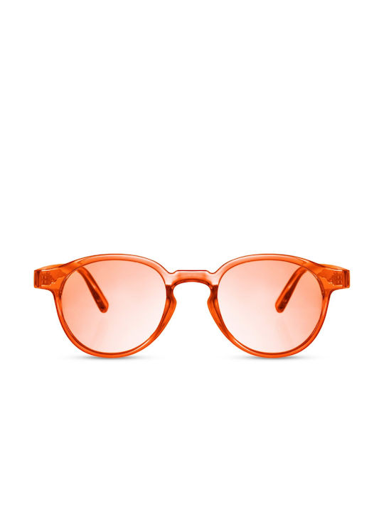 Solo-Solis Sonnenbrillen mit Orange Rahmen und Orange Linse NDL2543