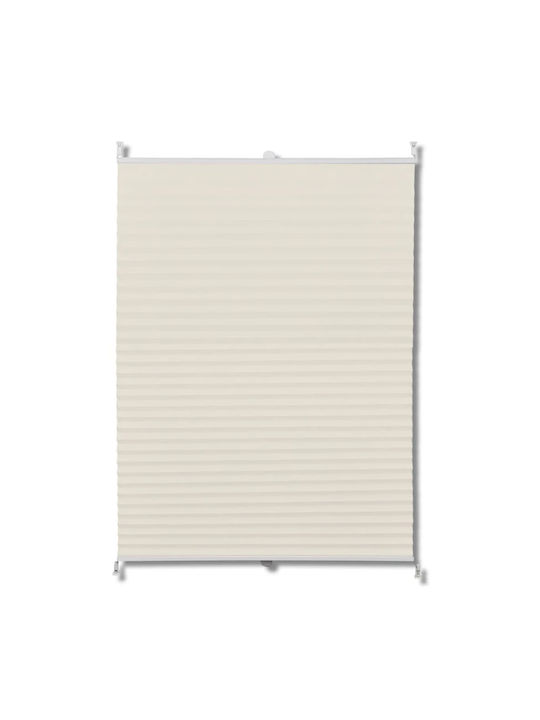 vidaXL Roller Blind Κρεμ Type "P"110xH150cm 240647