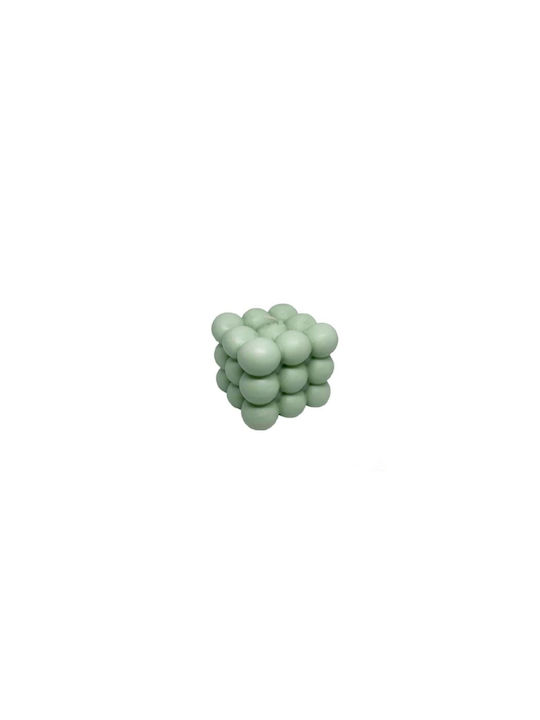 BUBBLE Aroma Wax Ceară de ceară 6x6cm Spumă de mare - verde deschis (nuanță) 6x6cm