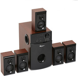 Serioux HT5100C με Ηχεία 5.1 140W Red Serioux HT5100C με Ηχεία 5.1 140W Red
