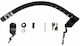Piaggio Αντικλεπτική Κουλούρα Σέλας - Τιμονιού Μοτοσυκλέτας για Piaggio MP3 Μαύρο Χρώμα