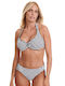 Erka Mare Underwire Bikini Set Bra & Slip Bottom with Adjustable Straps White