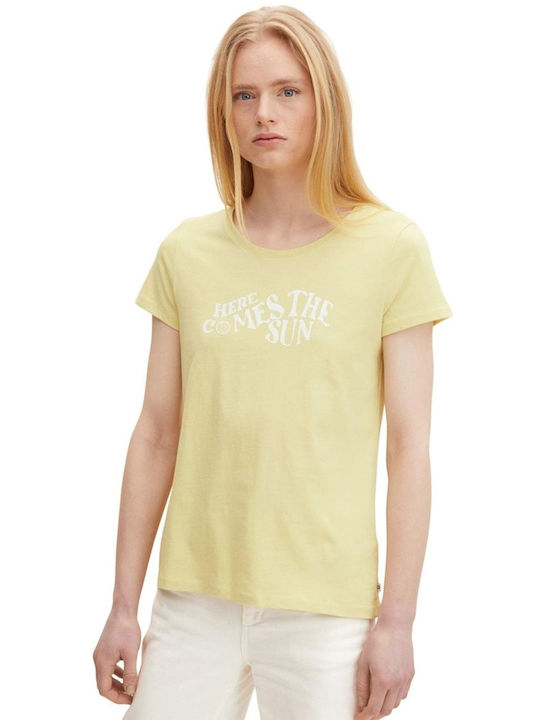 Tom Tailor Women's T-shirt Brown