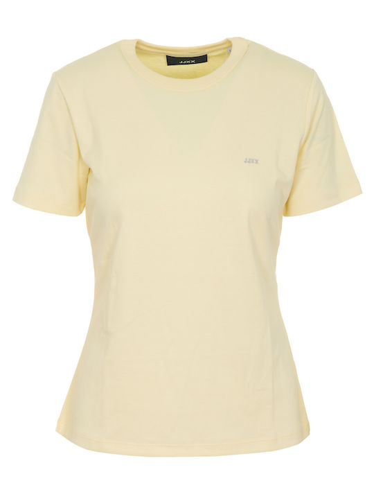 Jack & Jones Γυναικείο T-shirt Κίτρινο
