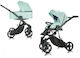 Milu Kids Atteso Adjustable 2 in 1 Baby Stroller Suitable for Newborn Mint