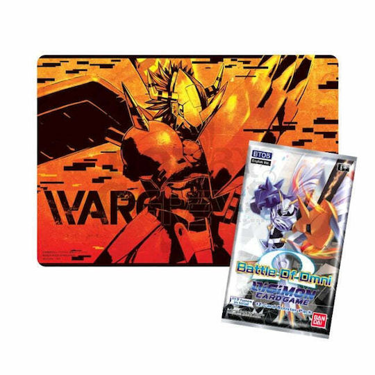 Namco - Bandai Wargreymon Playmat Playmat & Digimon Card Game 2570335