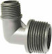 Palaplast 3309/0301 L-Typ-Bewässerungsrohrverbinder mit Männlich Gewinde 25.4x13mm