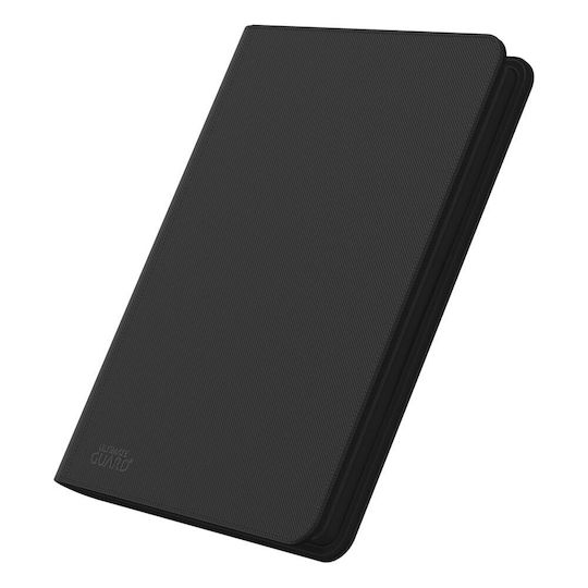 Ultimate Guard 18-Pocket Zipfolio XenoSkin Pro- Binder 9-Pocket Standard Size Black