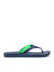 Free Mix Thong Ad Men's Flip Flops Blue