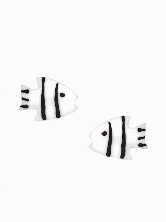 Children's fish earrings Silver 925