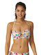 Fancy Guppy Strapless Bikini Top Animal Print