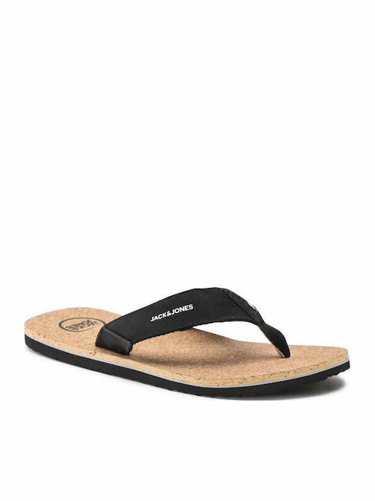 Jack & Jones Herren Flip Flops Schwarz