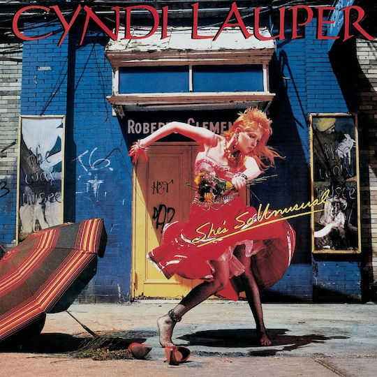 Cyndi Lauper She' s So Unusual LP Rot Vinyl