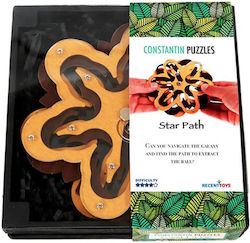 Recent Toys Costantin Puzzles: Star Path Wooden Maze for 6+ Years J8