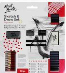 Mont Marte Pencil Set with Scraper and Eraser 18pcs