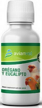 Avianvet Oregano Eucalipto Συμπλήρωμα Διατροφής για Ωδικά Πτηνά 100ml