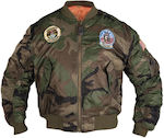 Mil-Tec Vintage US Flight Jagdjacke Grün