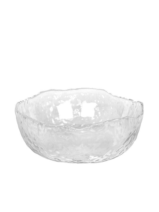 Keskor Σαλατιέρα Γυάλινη Διάφανη 19x19x7.5cm