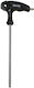 Force Κλειδί Allen σε Σχήμα Ταφ με Μύτη Μεγέθους 5mm