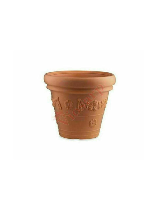 Viosarp Festonato 70 Plastime Flower Pot in Brown Color 5970