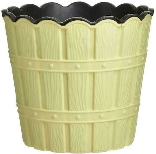 Click Plant Pot Plastic Beige Click Plant Pot Plastic Beige