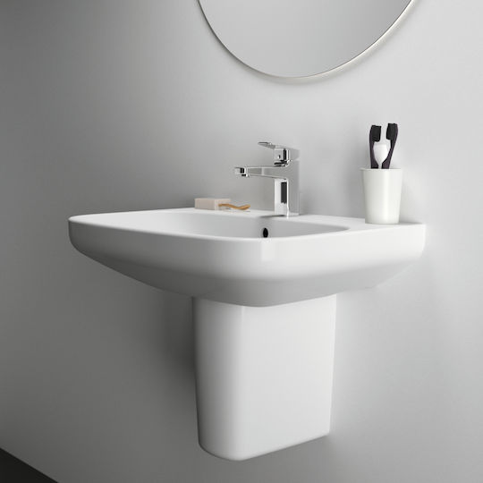 Ideal Standard I.life A Επιτοίχιος Κρεμαστός Νιπτήρας Πορσελάνης 60x48x15cm Λευκός Ideal Standard I.life A Επιτοίχιος Κρεμαστός Νιπτήρας Πορσελάνης 60x48x15cm Λευκός