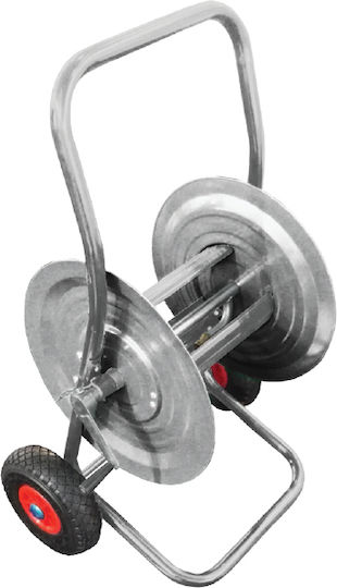 Hyundai 182A2 Wheeled Garden Hose Box for Hose Up to 100m with Rewind Handle